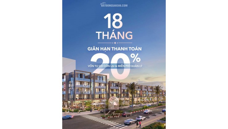 Shophouse 3 tầng 6x28 thiết kế hiện đại full kính tầm view panorama trực diện biển.