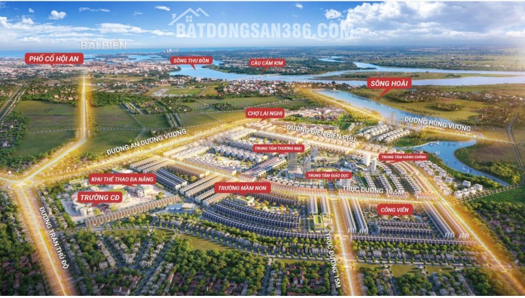 The Mansion Hội An - khởi nguồn sự sống an nhiên Chỉ 14.7 triệu/m² - Thanh toán 30% sở hữu ngay