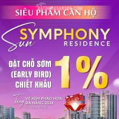 Chiết khấu lên đến 16% độc quyền căn hộ studio dự án Sun Symphony giá thấp nhất thị trường