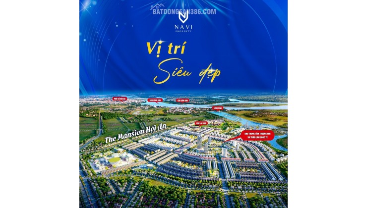 Đất Nền Nhà Phố Biệt Thự Cuối Cùng Phía Bắc Hội An Với Giá Hấp Dẫn Chỉ 14.7 triệu/m2