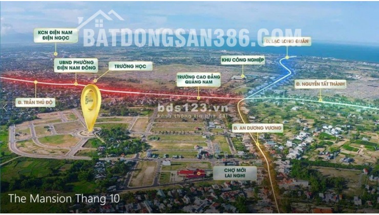 Bán lô đất nằm ngay chợ Lai Nghi, gần ngay trung tâm thị xã Điện Bàn