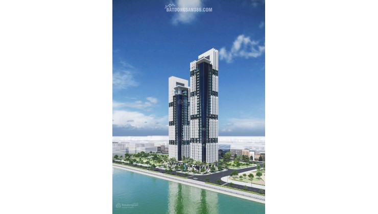 Landmark Tower thể hiện vị trí độc tôn mặt tiền sông Hàn, Booking nhận ngay gói nội thất 300tr