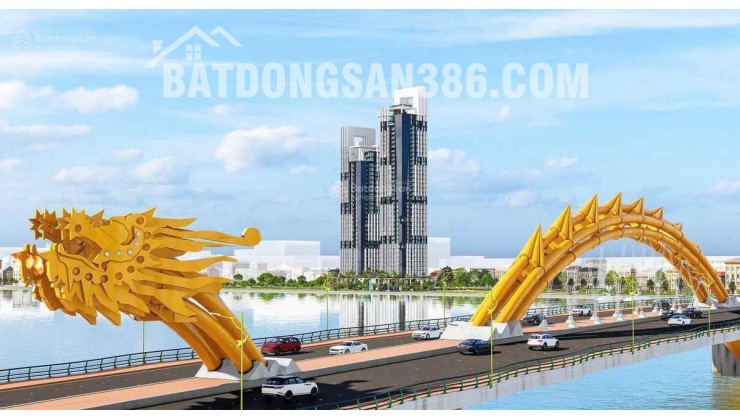 Landmark Tower thể hiện vị trí độc tôn mặt tiền sông Hàn, Booking nhận ngay gói nội thất 300tr