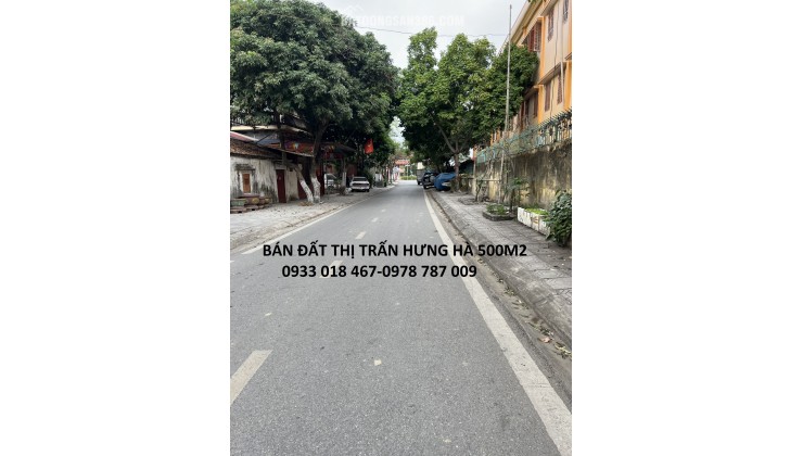 Bán đất thị trấn hưng hà, thái bình 3000m2-6tr/m2-0933 018 467-0978 787 009