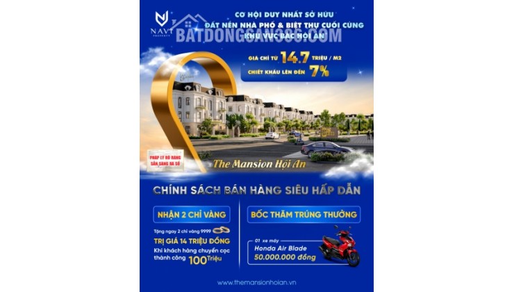 Đất nền nằm ở vị trí đắc địa, tiềm năng đầu tư cao giá chỉ từ 15tr/m2