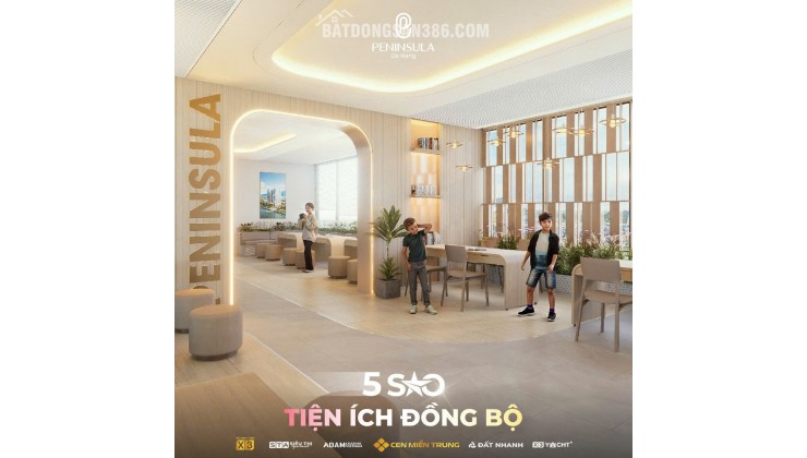 PENINSULA ĐÀ NẴNG - ĐỘC QUYỀN QUỸ CĂN TRỰC DIỆN SÔNG HÀN, TẦNG CAO, GIÁ TỐT CHỈ 52TR/M2