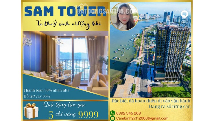 SAM Towers - Tòa Tháp Hoàng Kim bên Sông Hàn Nhận Nhà Ở Ngay Sổ Hồng Liền Tay