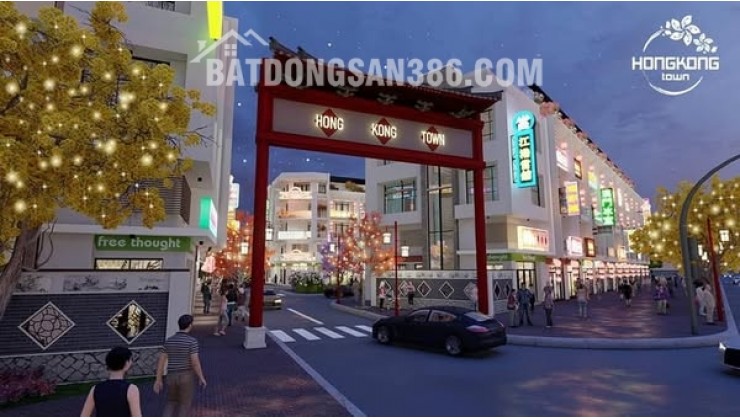 Bán căn shophouse liền kề Khu Chuyên Gia Quốc Tế - Dự án Hồng Kông Town Đồ Sơn, Hải Phòng