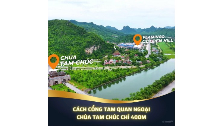 FLAMINGO GOLDEN HILL - TRÁI TIM THƯƠNG MẠI GIỮA THỦ PHỦ VĂN HÓA - DU LỊCH - NGHỈ DƯỠNG TẠI HÀ NAM