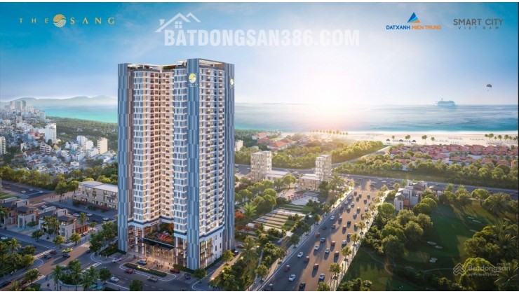 Cực phẩm - Cần bán căn hộ 82,5 m2 The Sang view trực diện biển Mỹ Khê TT Đà Nẵng, sổ hồng lâu dài