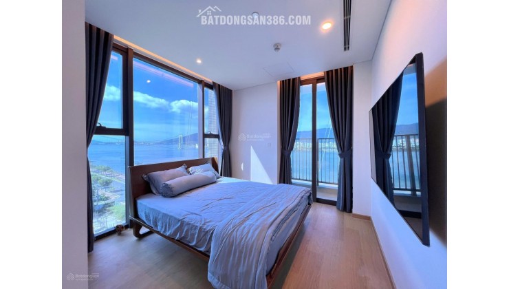 Bán căn SAM Tower rẻ hơn giá thị trường 500tr view sông cực đẹp, 2 phòng ngủ full nội thất