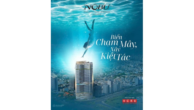 Mở bán căn hộ 2PN Nobu Residences hàng hiệu mặt biển Mỹ Khê đẹp nhất ở Đà Nẵng