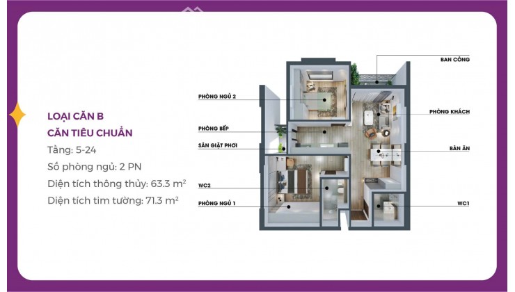 Căn hộ Mia Center Point - Viên ngọc mới tại Quận Liên Chiểu