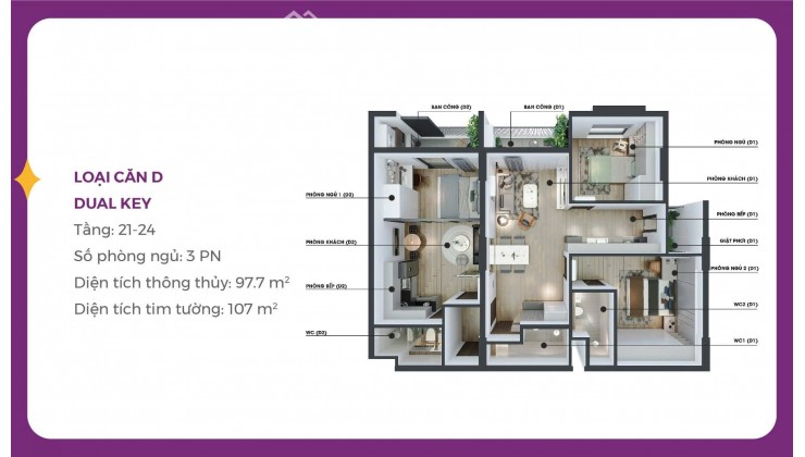 Căn hộ Mia Center Point - Viên ngọc mới tại Quận Liên Chiểu