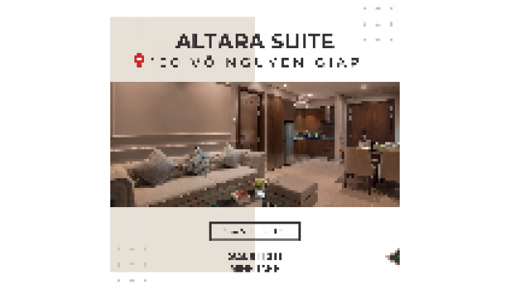 CÒN DUY NHẤT căn hộ view biển ALTARA SUITES - căn góc 2PN