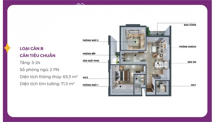 Căn Hộ Cao Cấp tại quân Liên Chiểu - MIA Center Point - Xứng Tầm An Cư