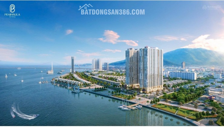 Bán căn hộ Peninsula Đà Nẵng giá tốt nhất tầng cao view sông Hàn xem pháo hoa và du thuyền đẹp.