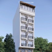 Bán Nhà Dòng Tiền Ngõ Gốc Đề 70m2 Xây 7 Tầng 12 Căn Hộ ( 2 ngủ 1 khách ) Full Đồ Mặt Tiền 6,6M