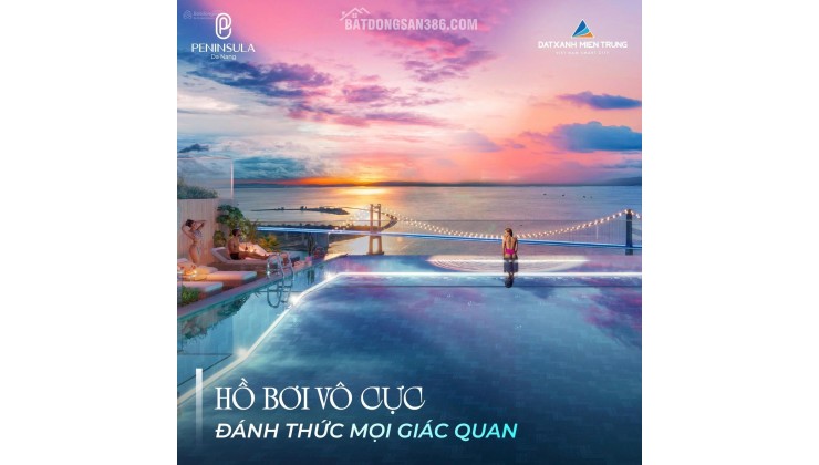 Cần tiền tái đầu tư chính chủ cần bán lỗ căn hộ 2PN Peninsula tầng cao view đẹp giá 4 TỶ 250