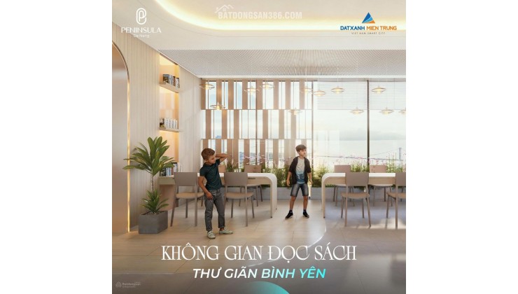 Cần tiền tái đầu tư chính chủ cần bán lỗ căn hộ 2PN Peninsula tầng cao view đẹp giá 4 TỶ 250