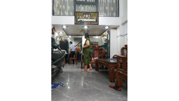 NHÀ DƯƠNG QUẢNG HÀM- GÒ VẤP- HEM OTO- 45M- 4 TẦNG- 4,5X10- 6.2T