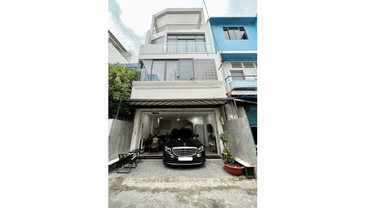 NGAY CHỢ BÀ CHIỂU- HẺM XE TẢI TRÁNH- 40M- 4TẦNG - 5x8- 7.5T