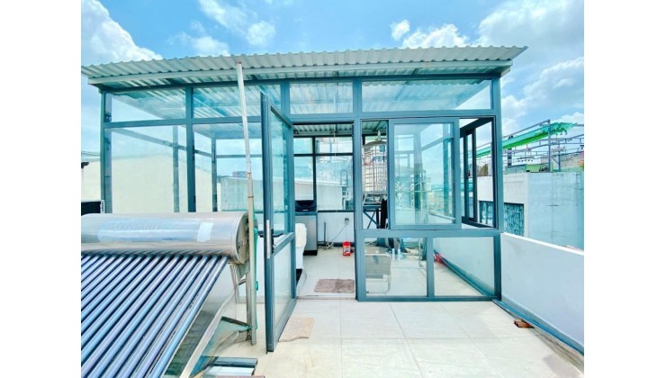 HẺM XE TẢI 7M - NGAY BX MIỀN ĐÔNG - BÌNH THẠNH - CÁCH MẶT TIỀN QL13 30M - 62M² - NGANG 6M - 4 TẦNG - 9,5T