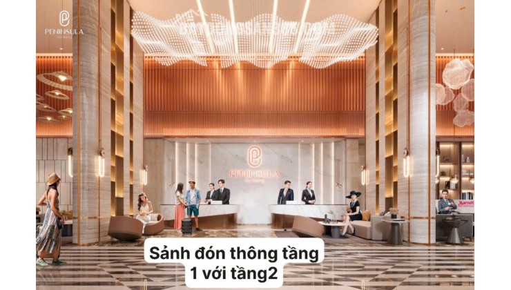 Bán gấp căn hộ Peninsula 1PN view trực diện sông Hàn giá xuất ngoại giao cực tốt