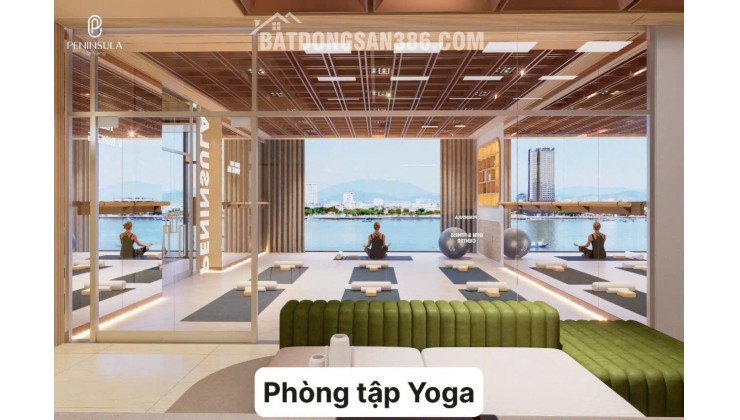 Bán gấp căn hộ Peninsula 1PN view trực diện sông Hàn giá xuất ngoại giao cực tốt