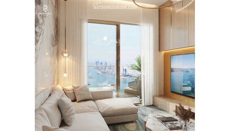 Bán gấp căn hộ Peninsula 1PN view trực diện sông Hàn giá xuất ngoại giao cực tốt