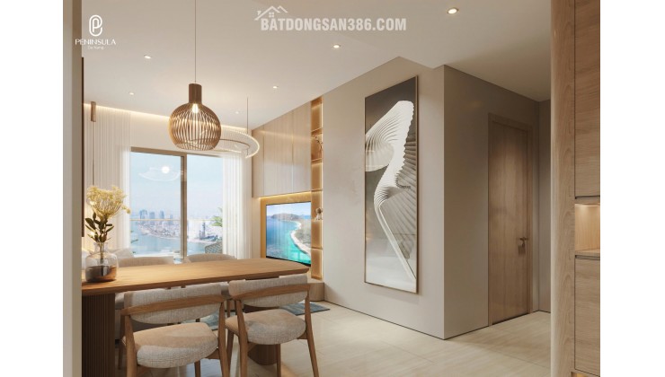Bán gấp căn hộ Peninsula 1PN view trực diện sông Hàn giá xuất ngoại giao cực tốt