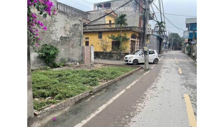 Cần bán gấp lô đất góc đường nhựa cực đẹp tại Thôn Phúc Thụy, Tân Ước, Thanh Oai