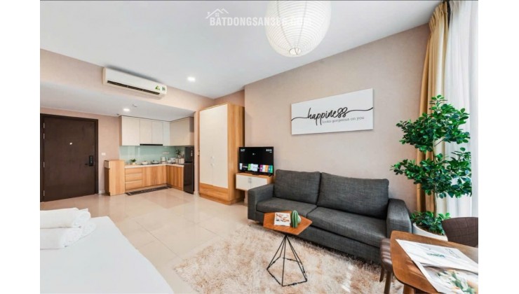 Cho thuê Offictel Saigon Royal 1PN 36m2- Giá 13tr - Full nội thất đẹp-0918753177