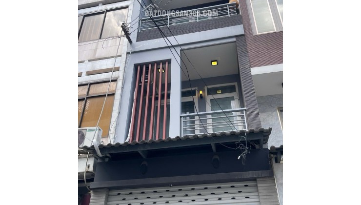 NHÀ HẺM 10M 1 TRỤC NGUYỄN ĐÌNH CHIỂU, Q3, 4 TẦNG, CHO THUÊ 25TR, 3PN, SỔ A4,  42M2 NHỈNH 12 TỶ