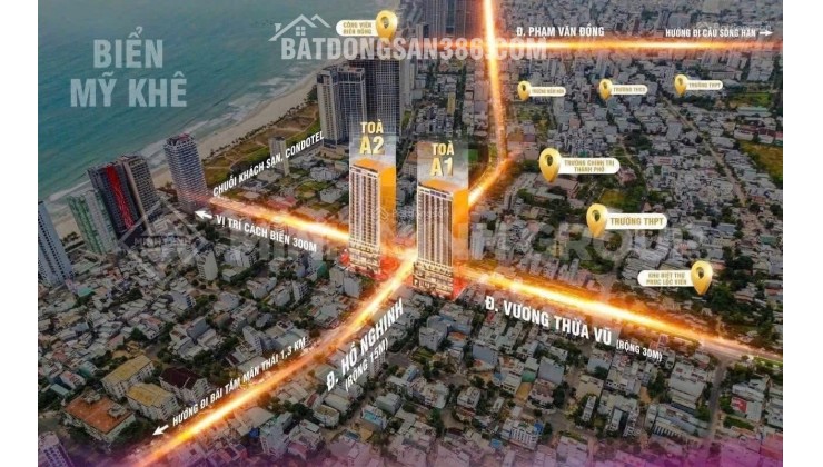 SUN COSTA RECEDENCE - CĂN HỘ MT VƯƠNG THỪA VŨ BIỂN MỸ KHÊ ĐÀ NẴNG MỞ GIỎ HÀNG GĐ 1- 2ty250 CÓ NGAY