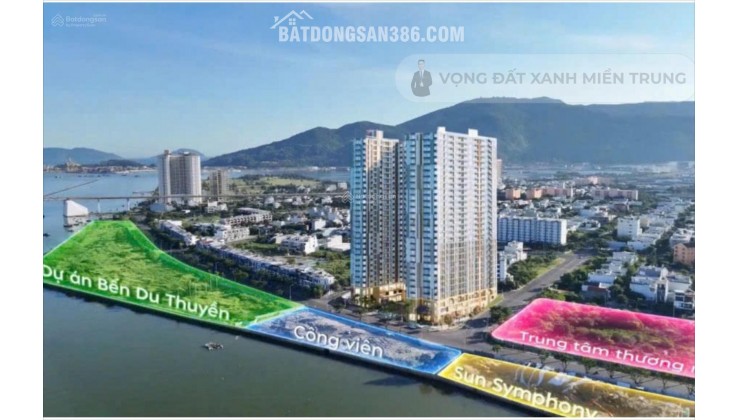 Độc quyền căn 2PN view sông Hàn - ghế 