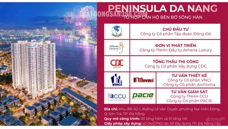 Độc quyền căn 2PN view sông Hàn - ghế 