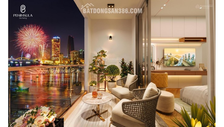 Độc quyền căn 2PN view sông Hàn - ghế 
