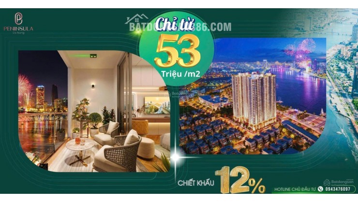 Độc quyền căn 2PN view sông Hàn - ghế 