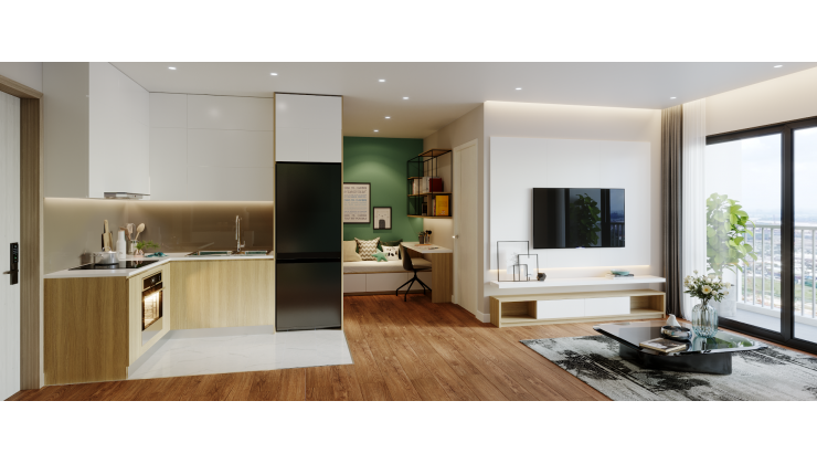 Căn hộ 43m² 1 PN Sola Park Imperia Smart City Q.Nam Từ Liêm