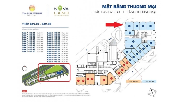 BÁN CĂN GÓC SHOPHOUSE MẶT TIỀN  QUẬN 2 THE SUN AVENUE NOVALAND