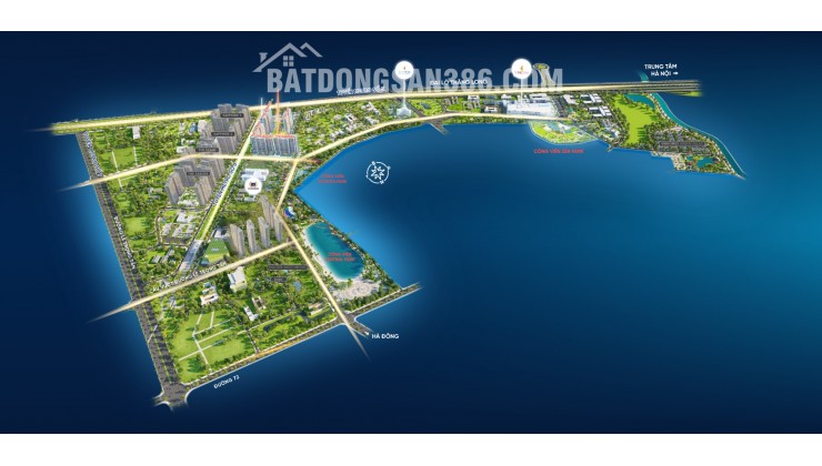 Căn hộ 43m² 1 PN Sola Park Imperia Smart City Q.Nam Từ Liêm