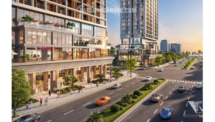 2,6 tỷ - căn stu 34,1m2 - view biển + Sơn Trà - chiết khấu 14,5% giá 2,6 tỷ