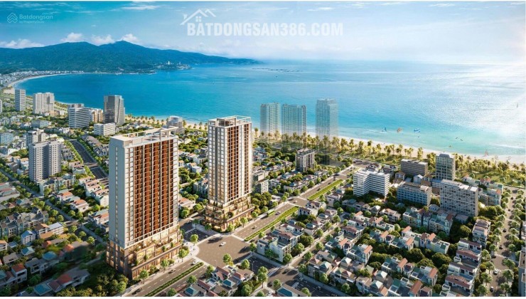 2,6 tỷ - căn stu 34,1m2 - view biển + Sơn Trà - chiết khấu 14,5% giá 2,6 tỷ