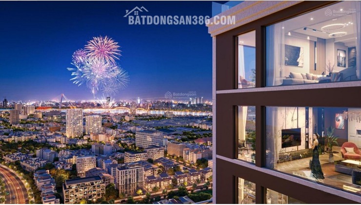 2,6 tỷ - căn stu 34,1m2 - view biển + Sơn Trà - chiết khấu 14,5% giá 2,6 tỷ