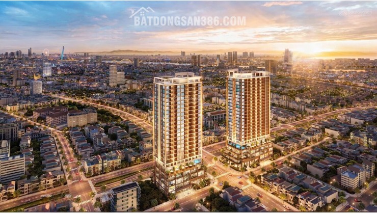2,6 tỷ - căn stu 34,1m2 - view biển + Sơn Trà - chiết khấu 14,5% giá 2,6 tỷ