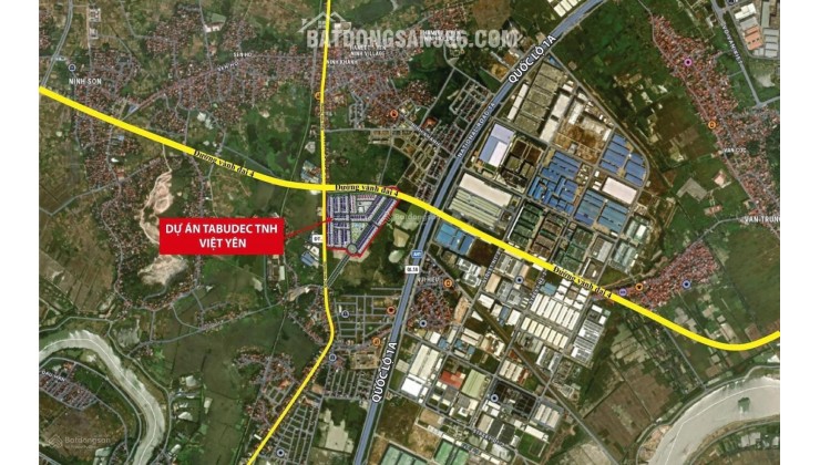 Dự án Tabudec việt yên bắc giang đã chính thức có sổ đỏ