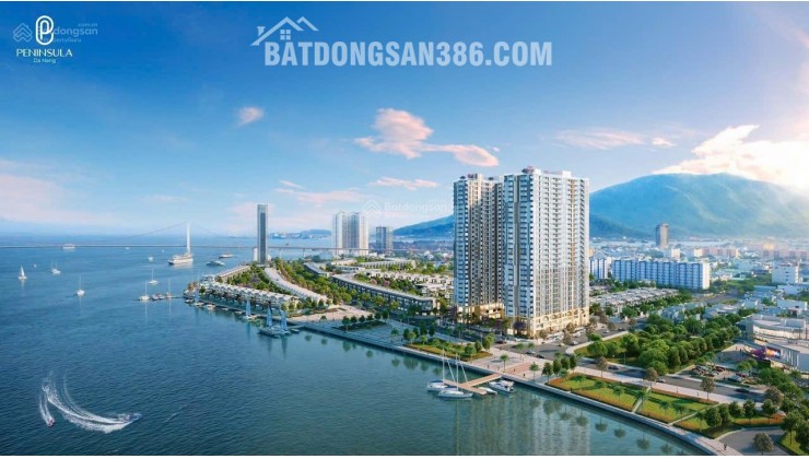 Chính chủ cần bán GẤP căn 2pn Peninsula Đà Nẵng view SÔNG HÀN, giá rẻ hơn 900 triệu.