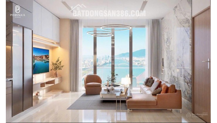 Chính chủ cần bán GẤP căn 2pn Peninsula Đà Nẵng view SÔNG HÀN, giá rẻ hơn 900 triệu.