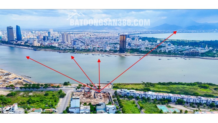 PENINSULA Đà Nẵng DT 63,4m2 2PN tầng cao view biển và núi Sơn Trà đẹp